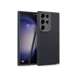 Caseology NanoPop Dual tone Silicone Case For Galaxy S23 Ultra Black Sesame (ACS05658)
