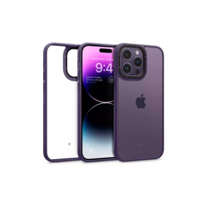 Caseology Skyfall Clear Case For iPhone 14 Pro Max Deep Purple (ACS05562)