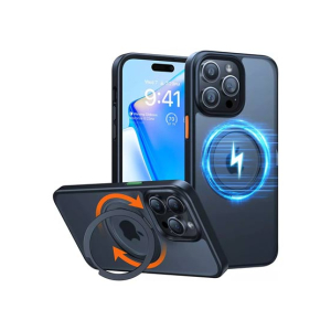 Torras UPRO OStand Pro Shockproof Case For iPhone 14 Pro Max Black (AMT-6258)