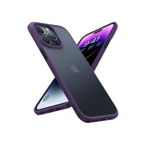 Torras Guardian Translucent Matte Case For iPhone 14 Pro Deep Purple (AMT-6284)