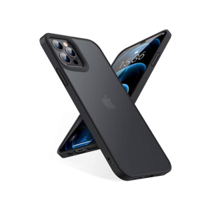 Torras Guardian Translucent Matte Case For iPhone 12 Pro Max Mystic Black (AMT-6285)