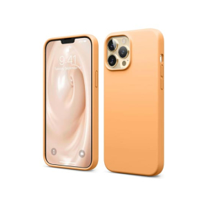 Elago Liquid Silicon Shockproof Case For iPhone 13 Pro Max Orange (AMT-6363)