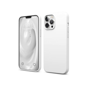 Elago Liquid Silicon Shockproof Case For iPhone 13 Pro Max White (AMT-6367)