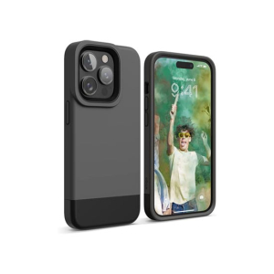 Elago Glide Armor Shockproof Case For iPhone 14 Pro Max Dark Gray/Black (AMT-6692)