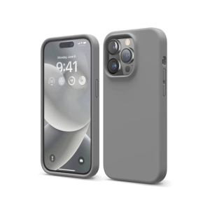 Torras Liquid Silicone Shockproof Case For iPhone 14 Pro Dark Grey (AMT-6714)