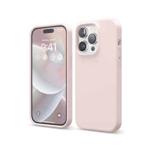 Torras Liquid Silicone Shockproof Case For iPhone 14 Pro Lovely Pink (AMT-6719)