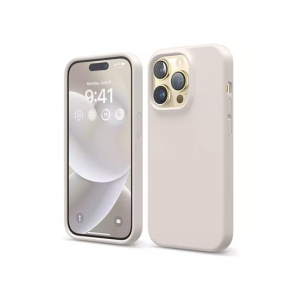 Elago Liquid Silicon Shockproof Case For iPhone 14 Pro Max Stone (AMT-6752)