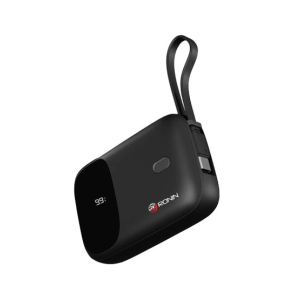 Ronin 10,000 mAh Power Bank (R-4030)-Black