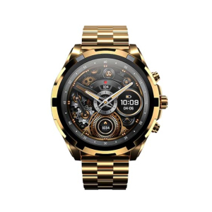 Ronin Luxe Smart Watch Stainless Steel (R-014)-Golden