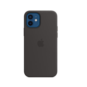 Apple MagSafe Silicone Case Black For iPhone 12/12 Pro (MHL73ZA/A)