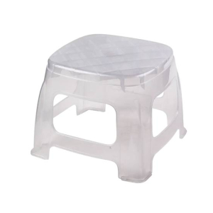 Appollo Transparent Glow Bath Stool-Natural