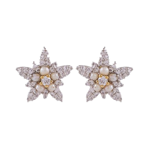 Artistic Jewels Tops For Women White (T-64)