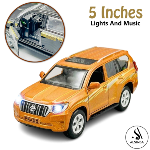 Alsimba Toyota Land Cruiser Prado Front Doors Open With Lights and Music Orange (AS-0092)