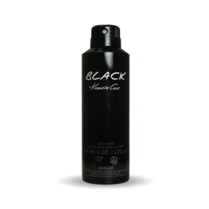 Kenneth Cole Black Eau De Toilette Body Spray For Men 150ml
