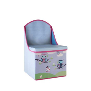 Premier Home Owl Storage Box & Seat For Kids (1901694)