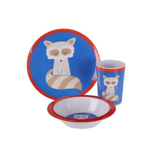 Premier Home Mimo Ralph Raccoon Dinner Set For Kids (1206334)