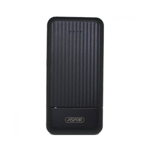 Aspor 10000mAh Power Bank Black (A323)