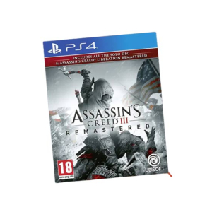 Ubisoft Assassins Creed 3 Remastered DVD Game For PS4