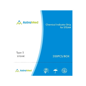 Astramed Chemical Indicator Strip For Steam 200Pcs - Type 05