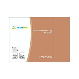 Astramed Chemical Indicator Strip For Steam 200Pcs - Type 06