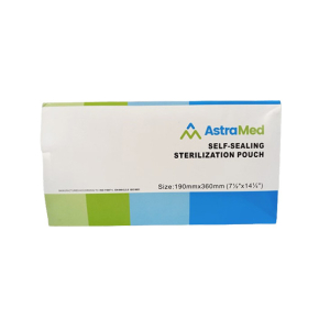 Astramed Self Sealing Sterilization Pouches 200Pcs - 190mm x 360mm