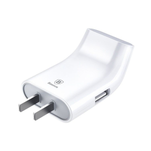 Baseus Curve Dual U Charger 2.4A White (CCQJ-02)