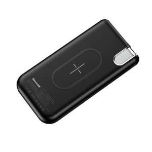 Baseus 10000mAh Thin Version Wireless Charging Power Bank Black
