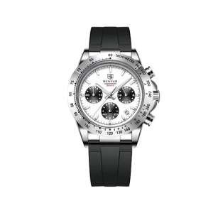 Benyar Negocio Militar Chronograph Edition Men's Watch White (BY-5192-1)
