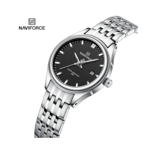 Naviforce Date Edition Watch For Women Silver (NF-8039L-1)