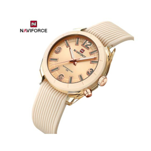 Naviforce StreamLine Precssion Watch For Men Golden (NF-7103-2)