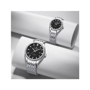 Naviforce Exclusive Edition Watch For Couples Silver (NF-8039C-1)