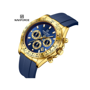 Naviforce Flex Chrono Edition Watch For Men Blue (NF-8054-5)