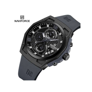 Naviforce Crusader Watch For Men Grey (Nf-8051t-2)