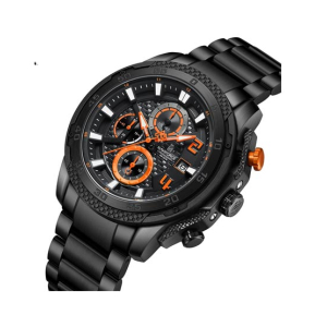 Naviforce Chrono Titan Watch For Men Black (nf-8047-2)