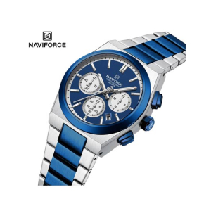 Naviforce Bond Chrono Watch For Women Two Tone (NF-8048l-2)