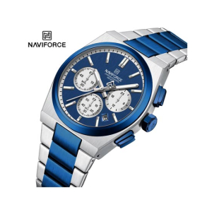 Naviforce Bond Chrono Watch For Men Two Tone (NF-8048G-2)