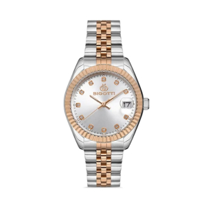 Bigotti Stainless Steel Women's Watch Two Tone (BG.1.10293-3)