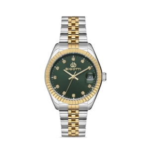 Bigotti Stainless Steel Women's Watch Two Tone (BG.1.10293-5)