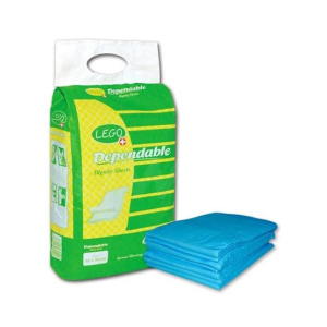 Mtek Hygiene 60-90mm (45-46g) Lego Dignity Sheets Pack Of 10