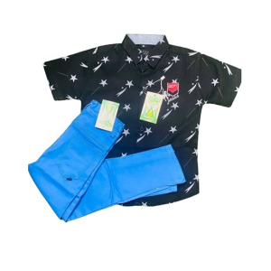 RG shop Kids Pants Shirt for Boy-Black-6-8 Year
