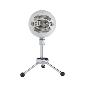 Blue Snowball Classic Studio USB Microphone Textured White