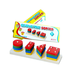 Planet X Wooden Geometric Shape Sorter (PX-9009)