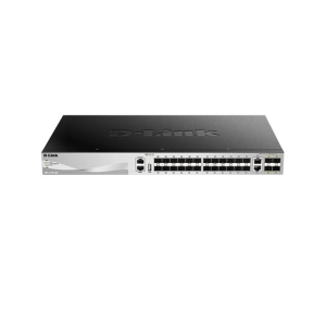 D-Link 30-Port Lite Layer 3 Stackable Managed Switch (DGS-3130-30S)