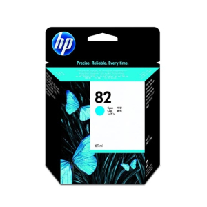 HP 82 DesignJet Ink Cartridge Cyan (C4911A)