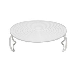 Premier Home Microwave Folding Tray & Stand - White (805159)
