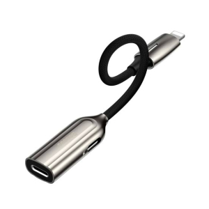 Baseus L55 Lightning Male to Dual Lightning Female Adapter (CALL55-0A)
