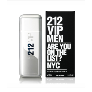 Carolina Herrera 212 VIP Men Are You On The List Nyc Eau De Toilette For Men 100ML