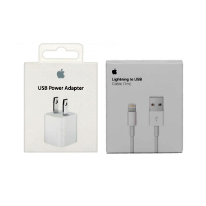 Apple 5W Charger With USB Data Cable
