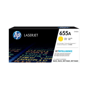 HP 655A LaserJet Toner Cartridge Yellow (CF452A)