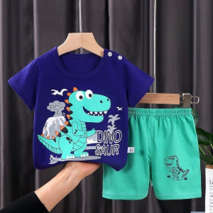 Charming Closet T Shirt and Short Pair For Boy (0184)-1-2-3 Year